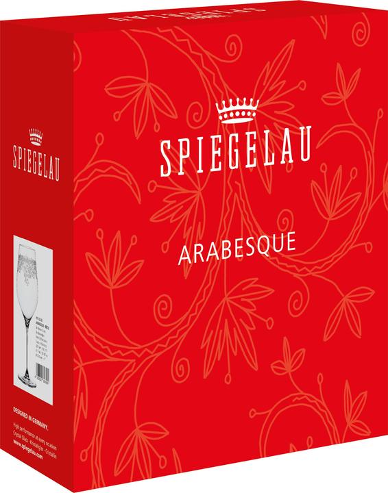 Immagine prodotto Spiegelau Arabesque (81 cl, 2 Occhiali, Bicchieri da vino rosso)