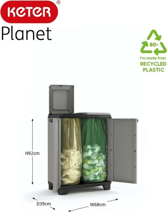 Produktbild KIS Planet Recycling-Schrank (220 l)