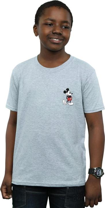 Immagine prodotto Disney Mickey Mouse Kickin Retro Chest Maglietta Ragazzi (140, 146)