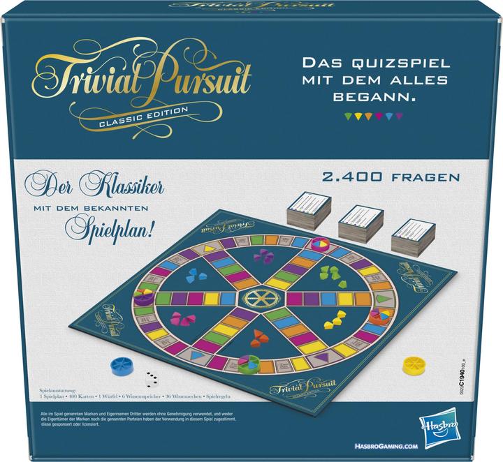 Produktbild Hasbro Gaming Trivial Pursuit (Deutsch)