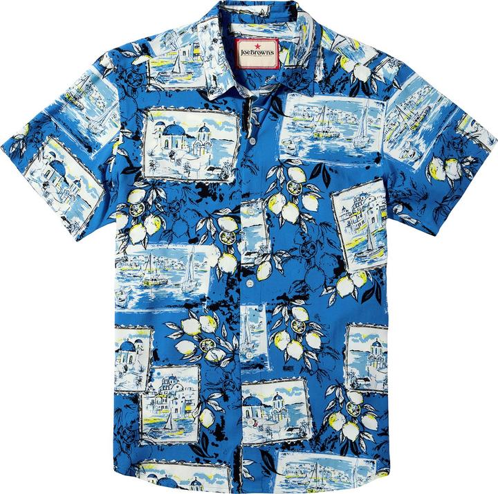 Produktbild Joe Browns Postcard Print Summer Holiday Short Sleeve Shirt (L)