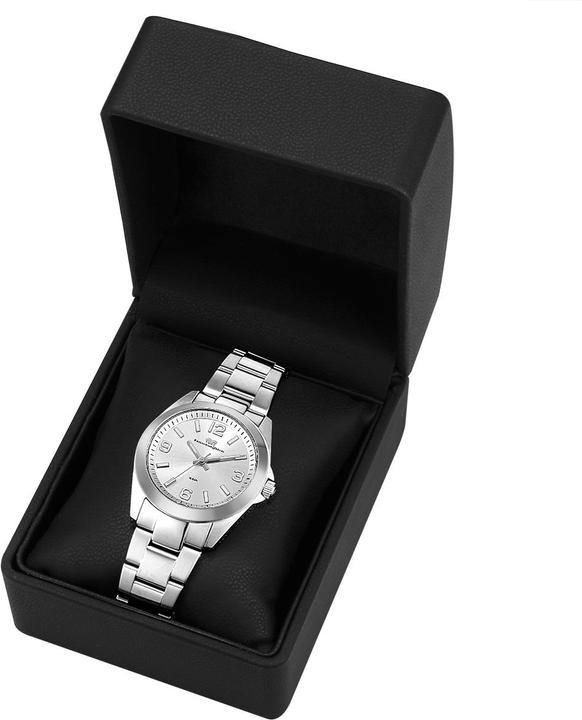 Immagine prodotto Orologio al quarzo da donna Majestia in acciaio inox argento - 32444 (Orologio da polso analogico, 37.50 mm)