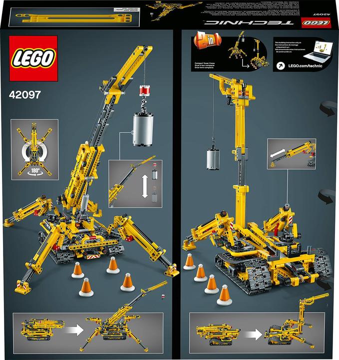 Image du produit LEGO Grue araignée (42097, LEGO Technic)