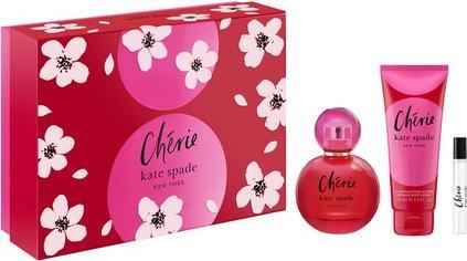 Kate Spade Cherie Eau De Parfum 100ml + Eau De Parfum 7.5ml + Body Lotion 100ml (Eau de Parfum, 100 ml)