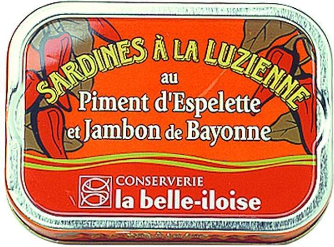 La Belle Iloise Sardinen a la Luzienne (100 g)