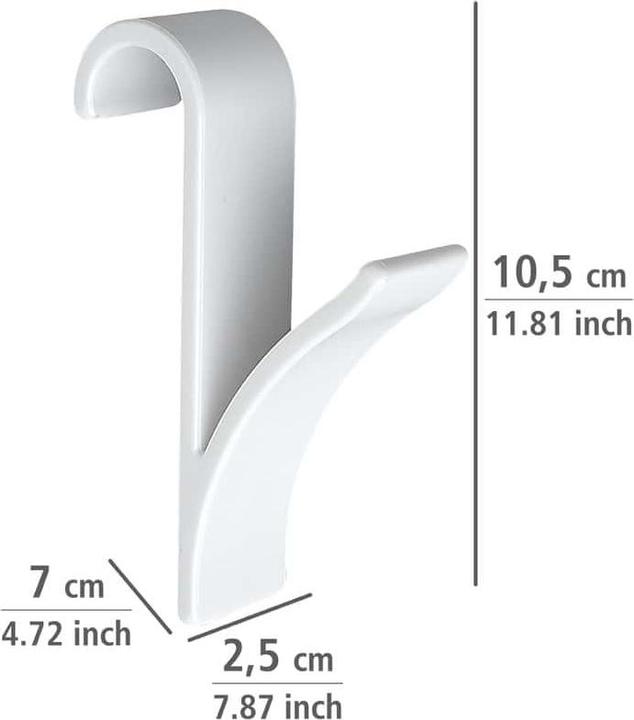 Actual product image Wenko Hook for towel radiator