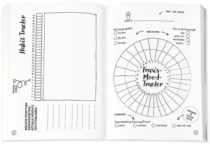Produktbild Yoga Bullet Journal (Deutsch, Inge Schöps, 2019)