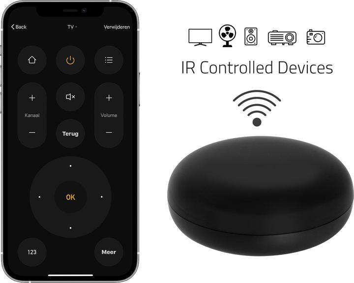 Produktbild Hombli Smart IR Remote (Universal Fernbedienung, WLAN)