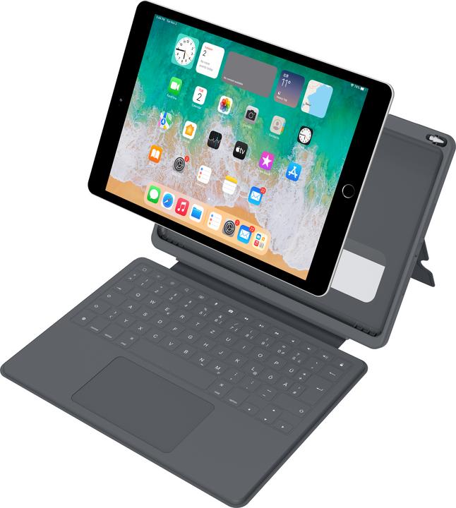 Produktbild Deqster Smart Rugged Keyboard (DE, IPad 10.2 (2019/2020/2021))
