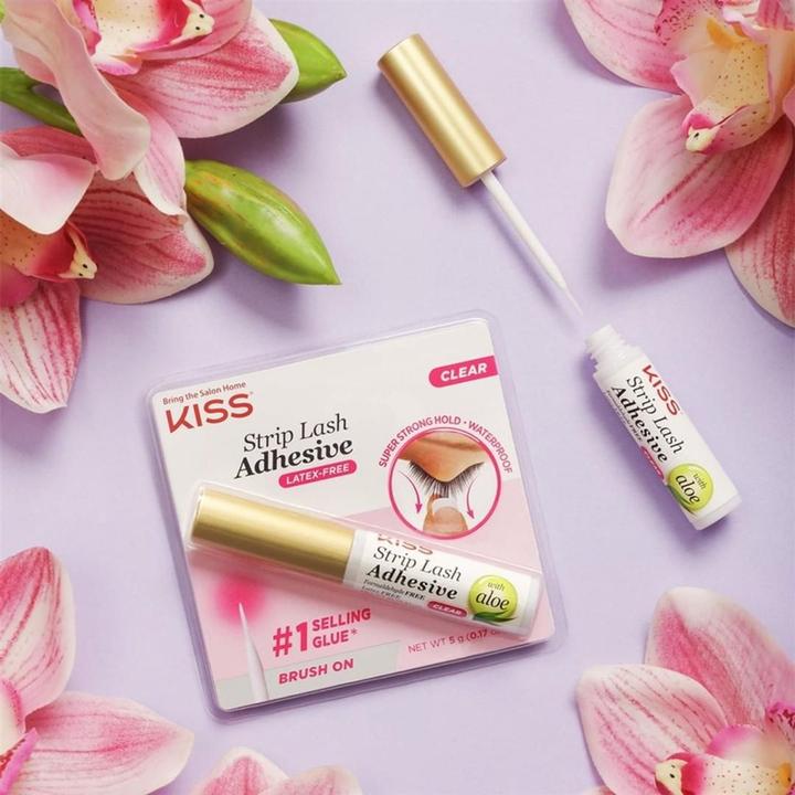 Actual product image KISS glue for artificial eyelashes (Gold, Red, Blond)