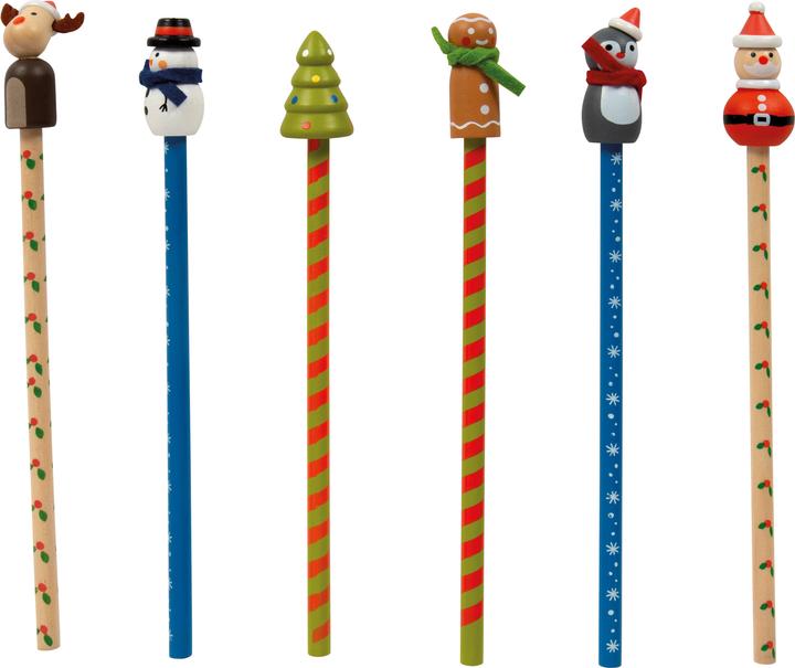 Actual product image small foot Christmas Pencils Set (1 x)