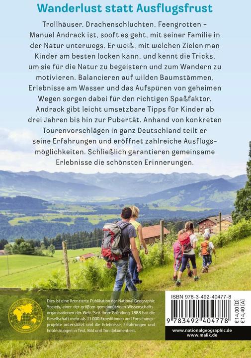 Actual product image Mit Kindern wandern (German, Manuel Andrack, 2018)