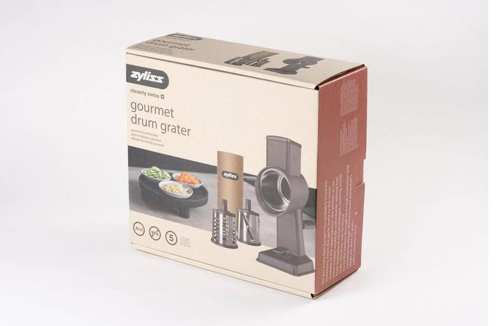 Actual product image Zyliss Gourmet drum grater