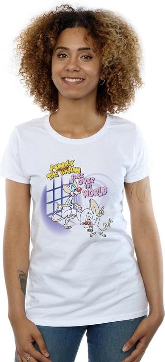 Image du produit Universal Textiles - T-shirt PINKY AND THE BRAIN TAKE OVER THE WORLD - Femme (XXL)