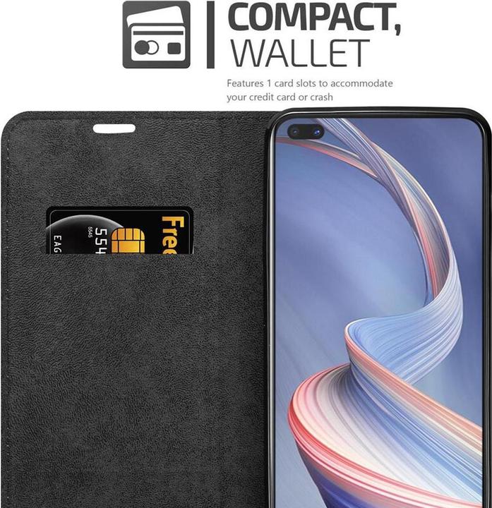 Productafbeelding Cadorabo Boek Onzichtbare Magneethoes (Oppo A92s)