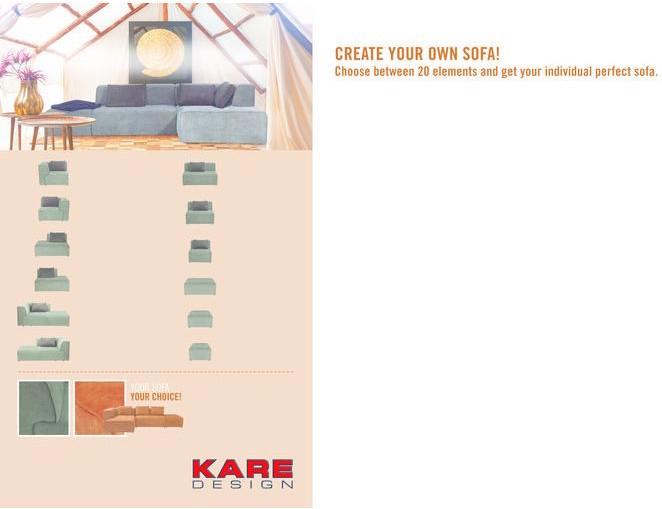 Produktbild Kare Design Hocker 68 Infinity Elements Grau