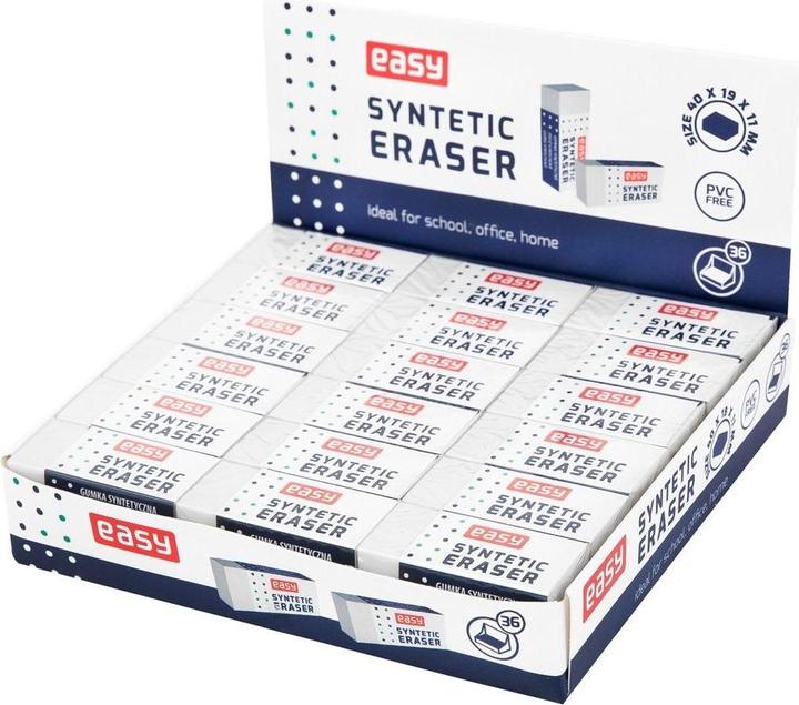 Actual product image Simple eraser 36 pieces BER - 5901180376082