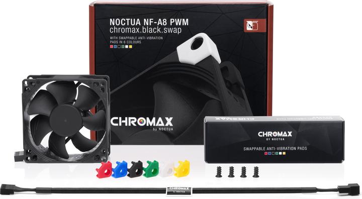 Produktbild Noctua NF-A8 PWM chromax (80 mm, 1 x)