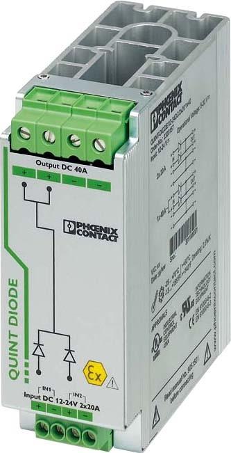 Actual product image Phoenix Contact Diode Module, DIN rail, 12-24Vdc, 40A