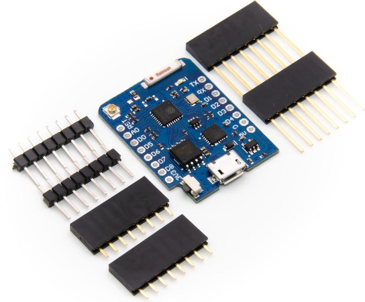 Actual product image Purecrea WeMos D1 mini PRO 16Mbit ESP8266