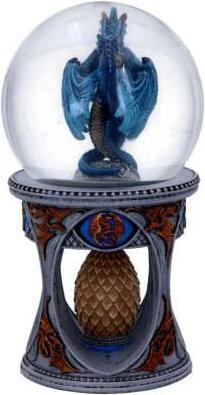 Actual product image Nemesis Now Anne Stokes Dragon Heart snow globe