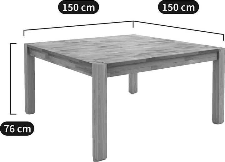 Produktbild La Redoute Interieurs Adelita (150 x 150 x 76 cm)