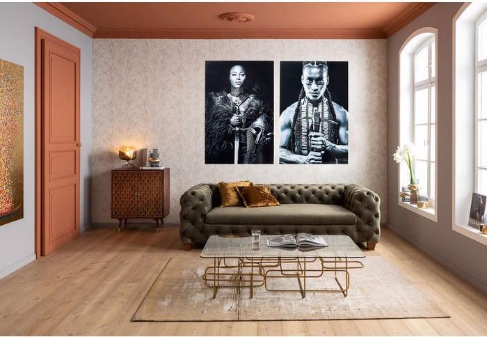 Produktbild Kare Design Bild Glas Lady Knight 150x100cm (100 x 150 cm)