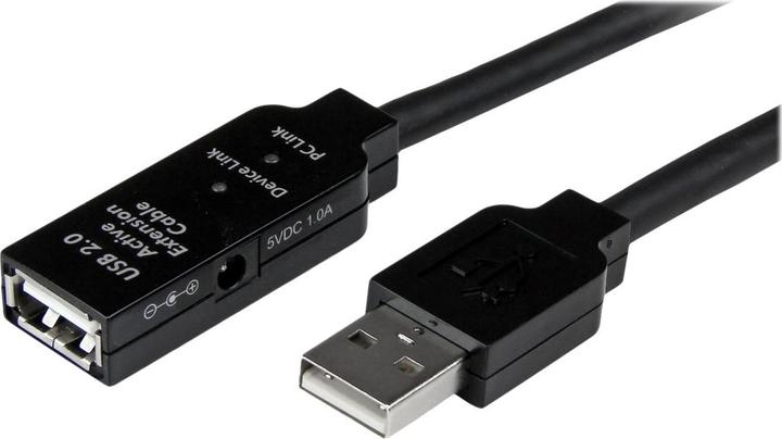 StarTech 15m USB 2.0 Repeater Cable - Cavo di estensione USB attivo con amplificatore di segnale - 1 x... (15 m, USB 2.0)