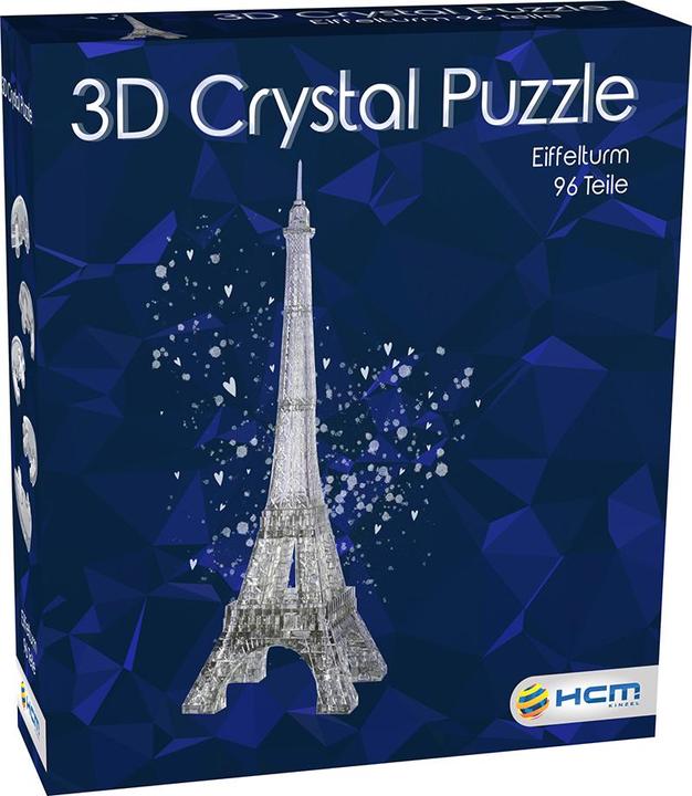 Actual product image HCM Kinzel 3D Crystal Eiffel Tower (96 pieces)