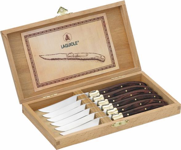 Laguiole UNFOLDABLE KNIVES 6 pièces (6 pièce(s), Couteau)