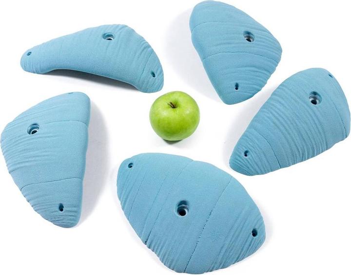 Immagine prodotto Allgäu Holds Maniglie per arrampicata con sabbia liquida Brocche per tetti in PE XL (Grigio)