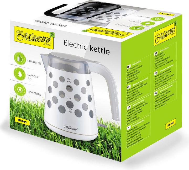 Image du produit Feel-Maestro MR045 Bouilloire électrique (1.70 l, Prise UE)