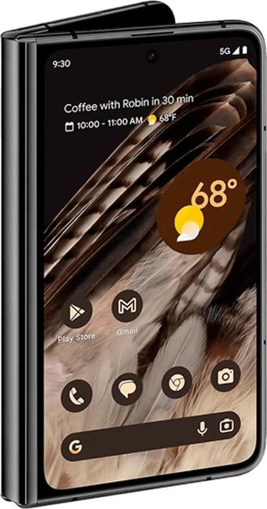Image du produit Google Pixel Fold (256 Go, Obsidienne, 7.60", SIM + eSIM, 48 Mpx, 5G)