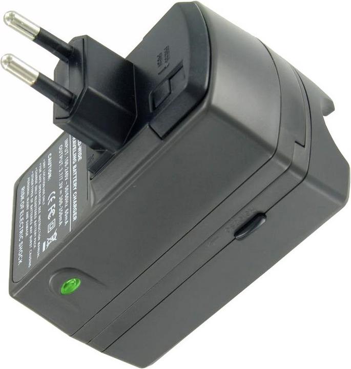 Actual product image AccuCell CR123 Ladegerät (4 pcs., CR123A, 500 mAh, Battery + charger)