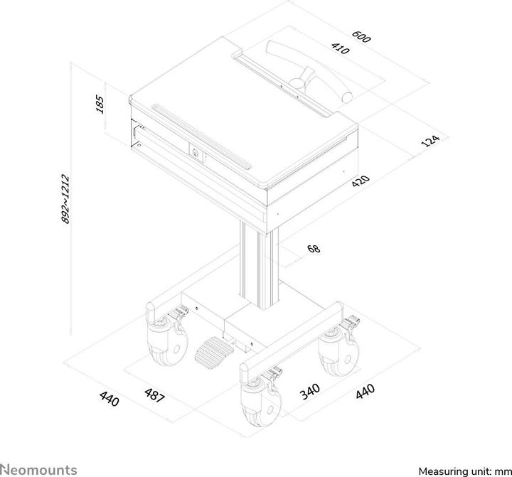 Produktbild Neomounts Med-M100