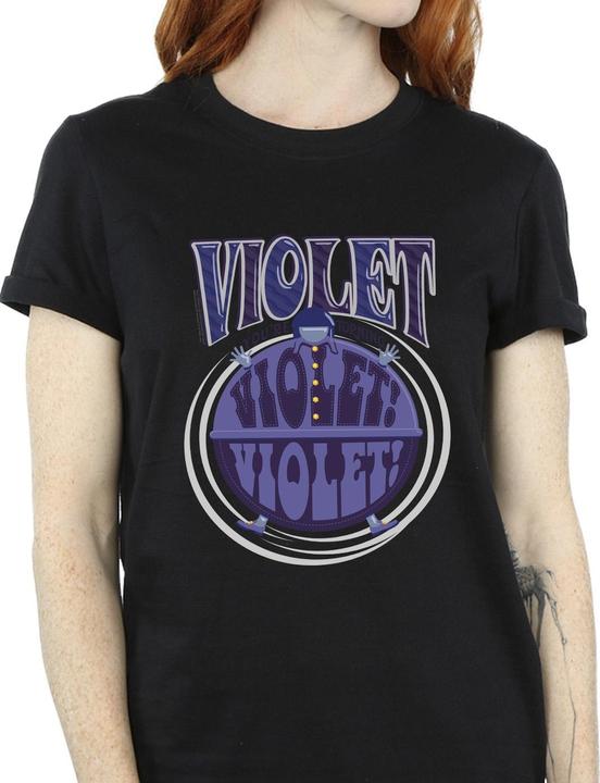 Produktbild Willy Wonka & the Chocolate Factory Violet Turning Violet TShirt (L)