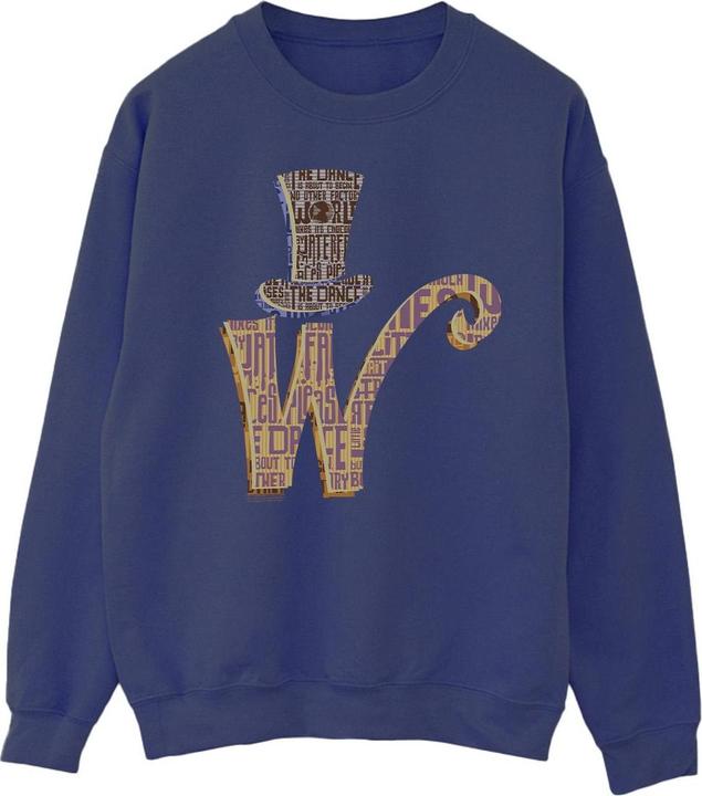 Produktbild Willy Wonka & the Chocolate Factory W Logo Hat Sweatshirt (M)