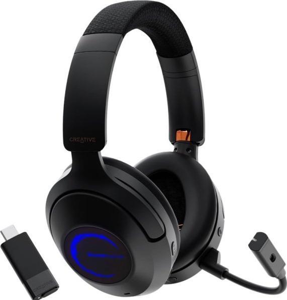Actual product image Creative Sound Blaster GH7 Super X-Fi® Wireless Over-ear Gaming Headphones with Bluetooth® LE Aud (Wireless)