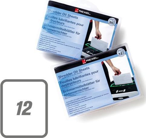 Produktbild Rexel Schmiermittel-Blätter für Aktenvernichter