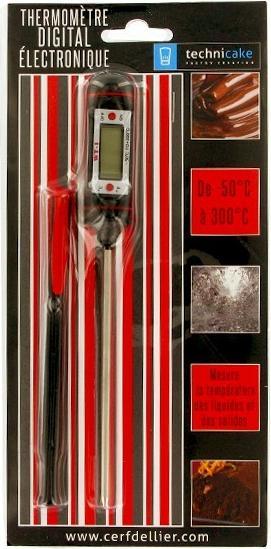 Image du produit Patisdécor Thermomètre de cuisson numérique avec sonde