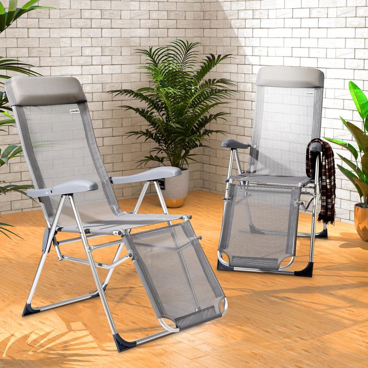 Immagine prodotto Casaria Set di 2 sedie da giardino