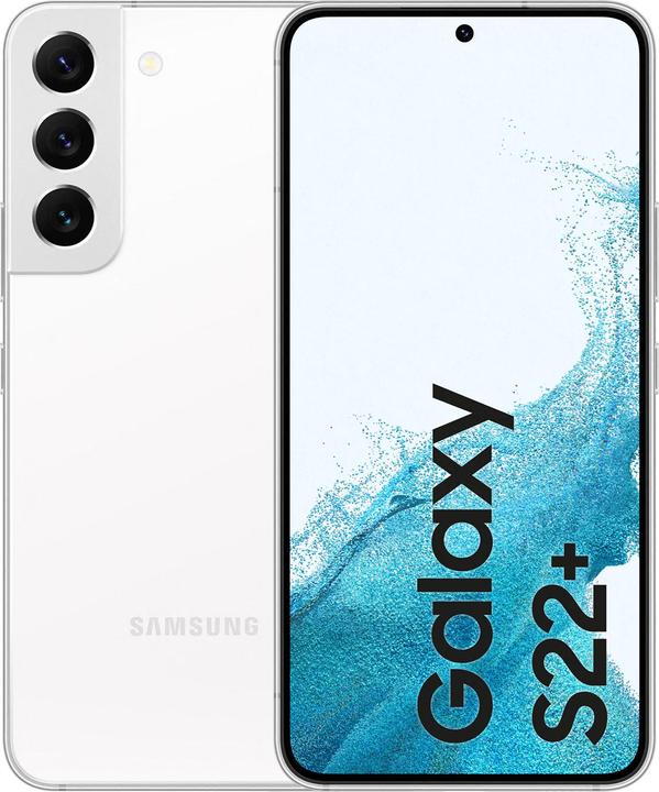 Image du produit Samsung Galaxy S22+ (256 Go, Phantom White, 6.60", Double SIM, 50 Mpx, 5G)