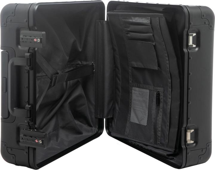Actual product image Alumaxx Business overnight trolley, with full aluminium case, silver (37 l, Hand luggage (up to 50 litres))