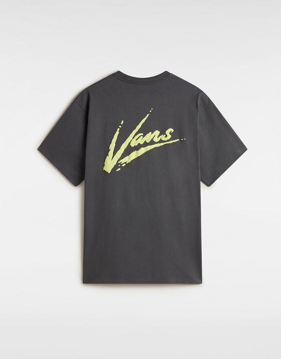 Produktbild Vans Brush Script LOOSE SS Asphalt/Shadow Lime (M)