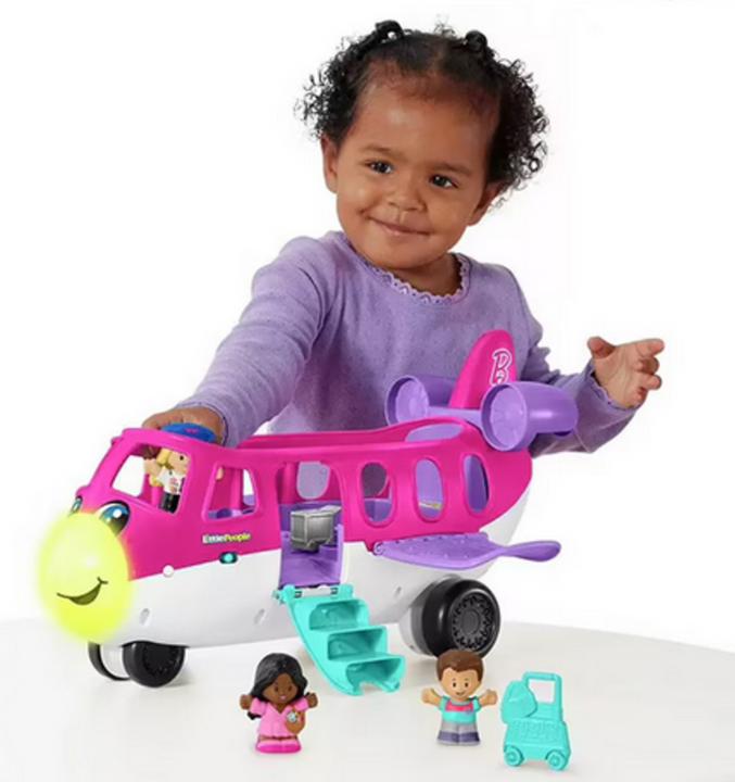 Immagine prodotto Fisher-Price L'aereo dei sogni di Little People Barbie (D, QE, F)
