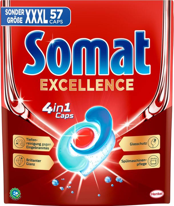 Produktbild Somat Caps Excellence 4in1 (57 x)