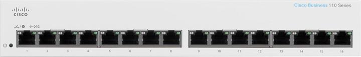 Actual product image Cisco Switch CBS110-16T-EU 16 Port (16 Ports)