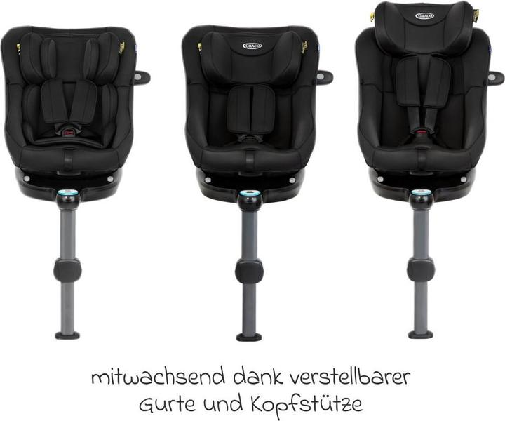 Image du produit Graco Turn2Me DLX i-Size R129 (Reboarder, Norme ECE R129/i-Size)