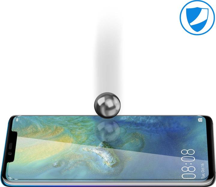 Actual product image Avizar Crystal clear film, glass screen protector (1 Piece, Mate 20 Pro)