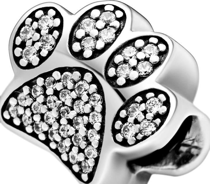 Image du produit Pandora Charm Empreinte de patte scintillante (Argent)